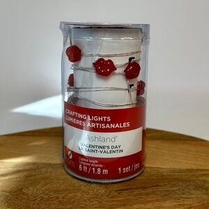 Ashland Valentine’s Day Lips String Lights | 6 ft | NWT